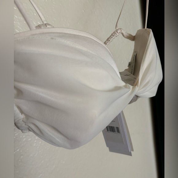 - MYBESTFRIENDS Twisted top in Ecru. Size 40/8 - Picture 5 of 11